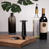 WINE SAVER & SERVER (1 PUMP+1 SERVER STOPPER) - BLACK - VACU VIN #0682460