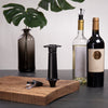 WINE SAVER & SERVER (1 PUMP+1 SERVER STOPPER) - BLACK