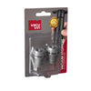 VACUUM WINE STOPPER SET OF 2 - GREY - VACU VIN