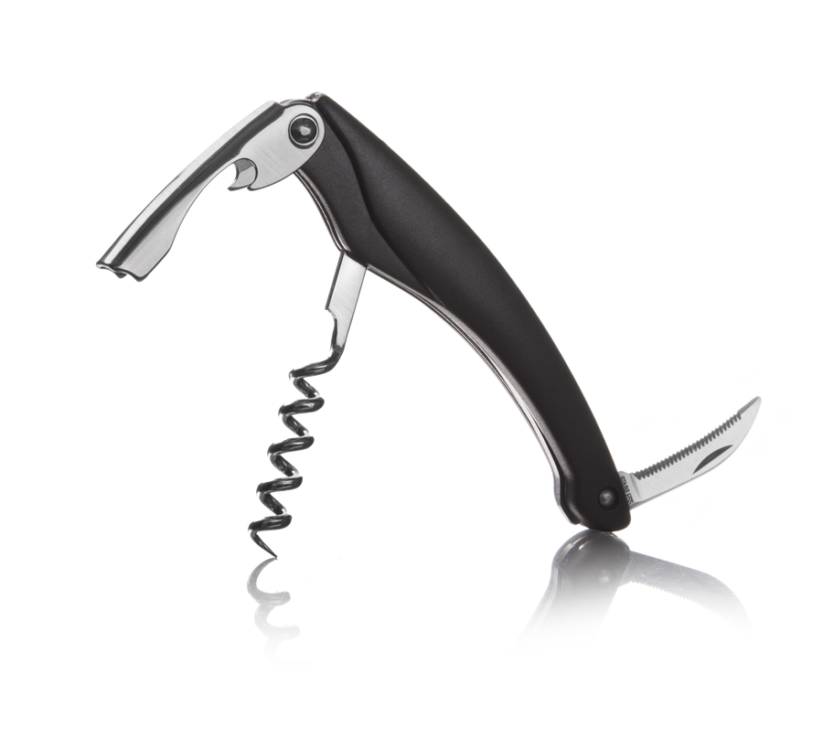 WAITER'S CORKSCREW - BLACK - VACU VIN #6850460