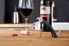 DOUBLE HINGED CORKSCREW - BLACK - VACU VIN # 6851460