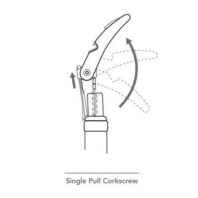 SINGLE PULL CORKSCREW ASSORTED