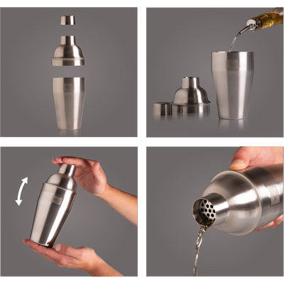 COCKTAIL SHAKER - STAINLESS STEEL