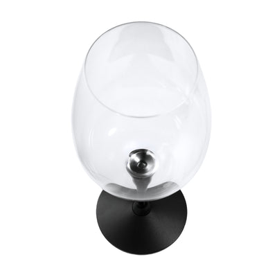 CRYSTAL SPINNING GLASS BORDEAUX (BLACK)