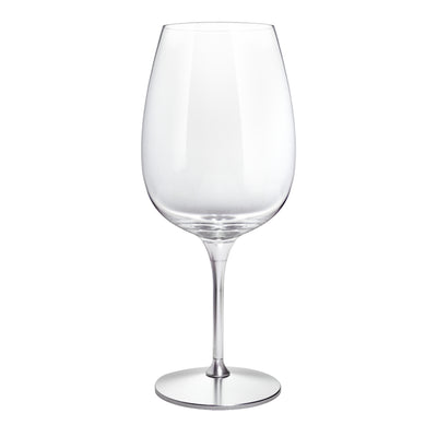 CRYSTAL SPINNING GLASS BORDEAUX (SILVER)