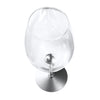 CRYSTAL SPINNING GLASS BORDEAUX (SILVER)