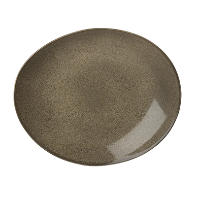 RUSTIC - OVAL COUPE PLATE