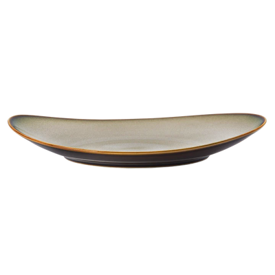 RUSTIC - OVAL COUPE PLATE #RT3401029-CH