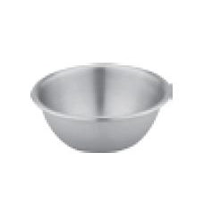 STAINLESS STEEL ROUND BOTTOM SAUCE BOWL - SILVER - KITCHENWARE # 233126