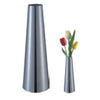 STAINLESS STEEL CONE SHAPE VASE - SILVER - KITCHENWARE # 271197