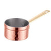 THREE - LAYER COPPER HAMMERED STEAK SAUCE POT WITH SINGLE HANDLE - COPPER - KITCHENWARE # 279125