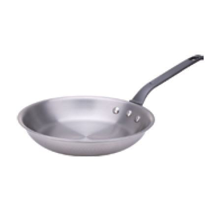 THREE - LAYER STEEL TILT TYPE FRYING PAN - SILVER - KITCHENWARE # 363102