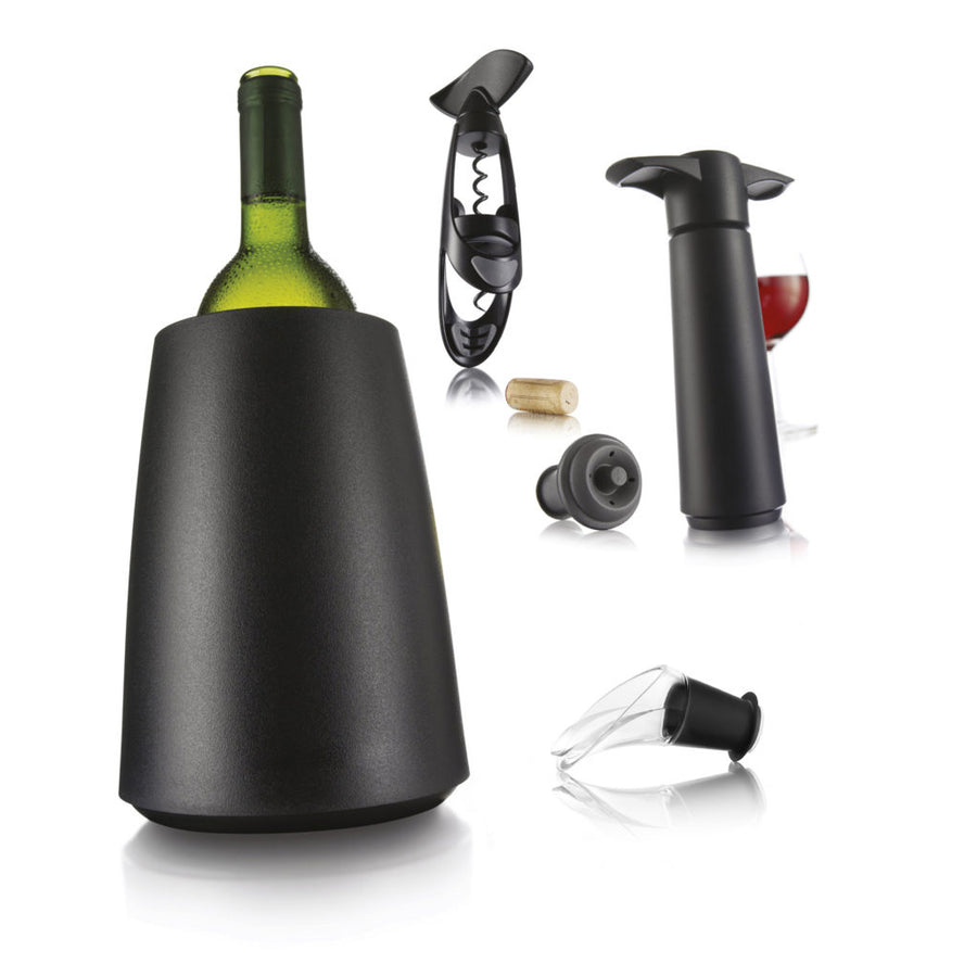 WINE SET - ASSORTED - VACU VIN # 3889160