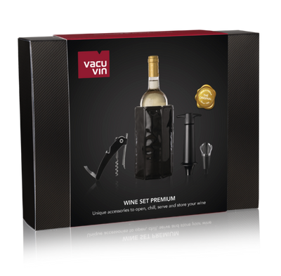 WINE SET PREMIUM (4 PCS) GIFT BOX - VACU VIN  #3890460