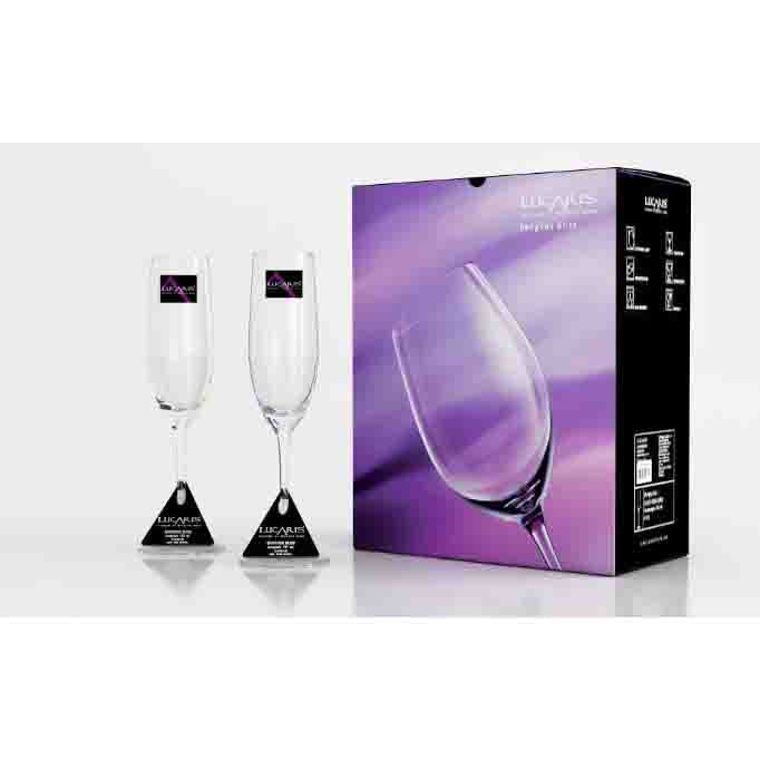 BANGKOK BLISS CHAMPAGNE SET OF 2 - LUCARIS # 3LS01CP0602G0003