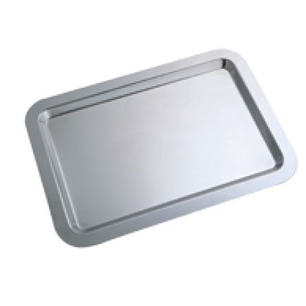 STAINLESS STEEL RECTANGULAR SPECULAR BASIN WITHOUT LUGS - SILVER - KITCHENWARE # 400122