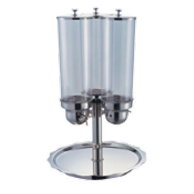 THREE HEAD RODARY TYPE OATMEAL DISTRIBUTOR (STAINLESS STEEL DISPENSER) - ASSORTED - KITCHENWARE # 430121