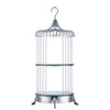 STAINLESS STEEL DOUBLE LAYER BIRDCAGE FOOD - SILVER - KITCHENWARE # 476129