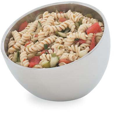 ANGLED DOUBLE WALL INSULATED SERVING BOWLS - STAINLESS STEEL - VOLLRATH # 47658