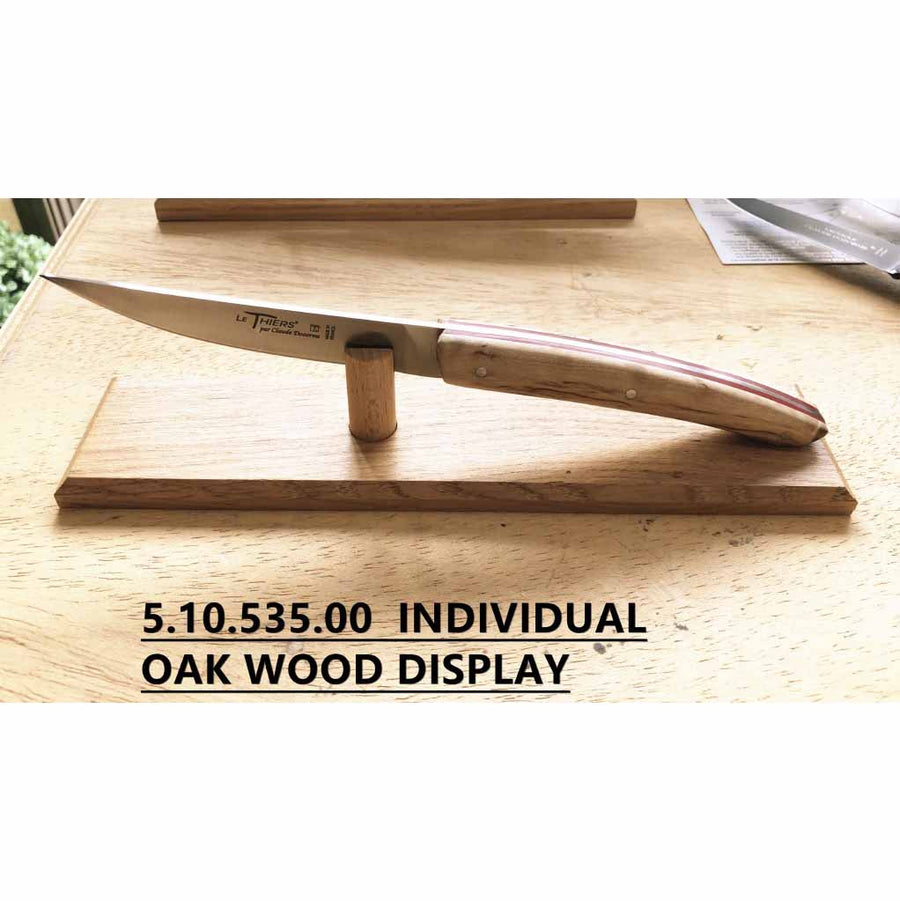 INDIVIDUAL CAK WOOD DISPLAY - BROWN - CLAUDE DOZORME # 5.10.535.00