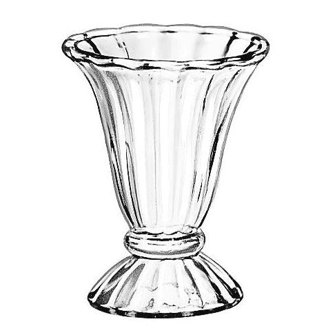 6.1/2 OZ FOUNTAINWARE TULIP SUNDAE - LIBBEY # 5115