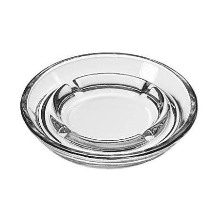 5" STACKABLE SAFETY ROUND ASHTRAY - LIBBEY # 5164