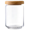 STAX JAR W/WOODEN LID - OCEAN # 5B02523G0001