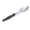 STAINLESS STEEL BASTING SOLID SPOONS WITH ERGO GRIP HANDLE - BLACK - VOLLRATH # 64130