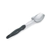 STAINLESS STEEL BASTING 3 SIDED PERFORATED SPOONS WITH ERGO GRIP HANDLE - BLACK - VOLLRATH # 64138