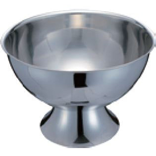 STAINLESS STEEL SALAD BASIN - SILVER - KITCHENWARE # 701123