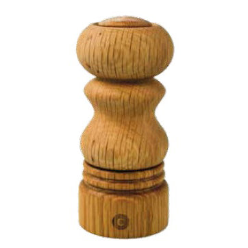 CERAMIC GRINDER SALT & PEPPER (OAK) -BROWN - CRUSHGRIND # 70150-2002