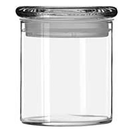 22 OZ CYLINDER JAR WITH FLAT LID - LIBBEY # 71852