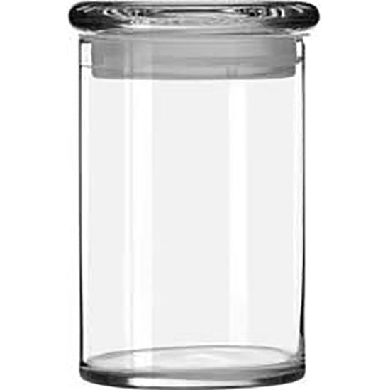 31 OZ CYLINDER JAR WITH FLAT LID - LIBBEY # 71853