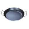 STAINLESS STEEL NON STICK FRYING PAN W/COMPOUND (DOUBLE LUGS) - SILVER - KITCHENWARE # 808101