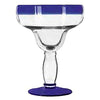 16 OZ ARUBA BLUE RIM MARGARITA (HANDMADE) - LIBBEY # 92315