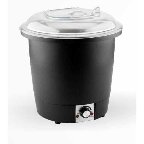 10L SOUP WARMER WITH PLASTIC LID - BLACK - SUNNEX # E01-1011