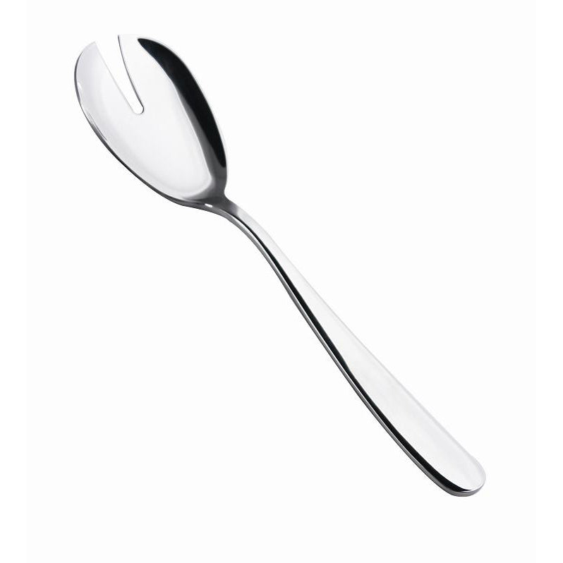 SALAD SERVING FORK - SILVER - SALVINELLI # FIHO