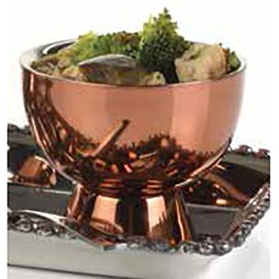 MILANO FOOTED SNACK BOWL - BRONZE - IMPULSE # IM5242