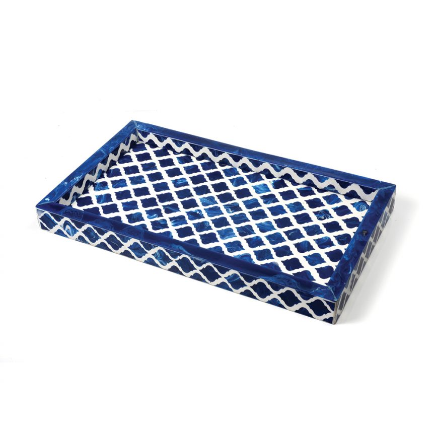 JAIPUR TRAY - BLUE - IMPULSE # IM7659