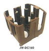 ADJUSTABLE DISH CADDY STACKS HOLD 4.5''-13''ROUND / OVAL PLATE (160) - JIWINS #JW-DC160