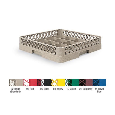 9 COMPARTMENT RACK - BEIGE - VOLLRATH # TR-10