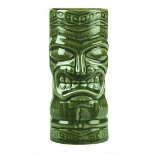 20 OZ TIKI COOLER - GREEN - LIBBEY # TTG20