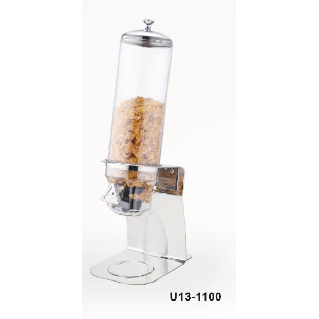 4L CEREAL DISPENSER - STAINLESS STEEL - SUNNEX # U13-1100