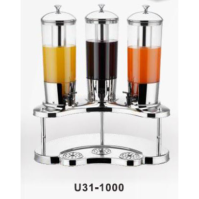 HALF MOON BAY THREE 3L JUICE DISPENSER - STAINLESS STEEL - SUNNEX # U31-1000