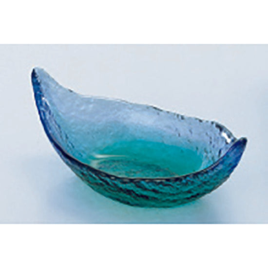 CORAL SEA BOAT SHAPED BOWL - ASSORTED - TOYO SASAKI # WA3305