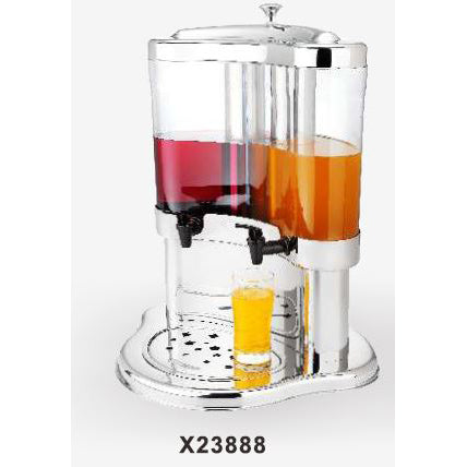 HALF MOON BAY TWO 5L JUICE DISPENSER - STAINLESS STEEL - SUNNEX # X23888