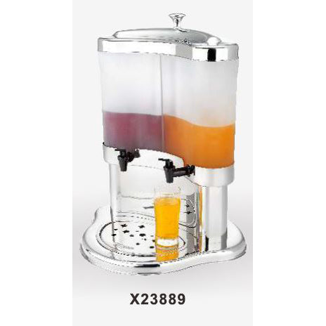 HALF MOON BAY TWO 5L JUICE DISPENSER - STAINLESS STEEL - SUNNEX # X23889