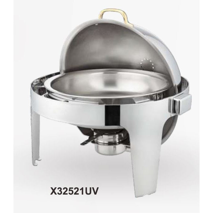 ELITE ROUND 4L BUFFET STOVE WITH TITANIUM HANDLE - STAINLESS STEEL - SUNNEX # X32521UV