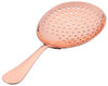 STRAINER WITH HANDLE (NO HOLE) COPPER - BARWARE #ZHE1-20