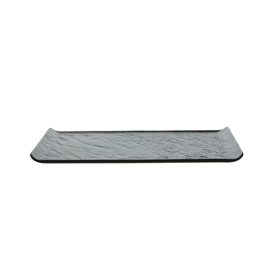 29.5X15CM RECT PLATE - VULCANIA BLACK - TOGNANA # VU034290779